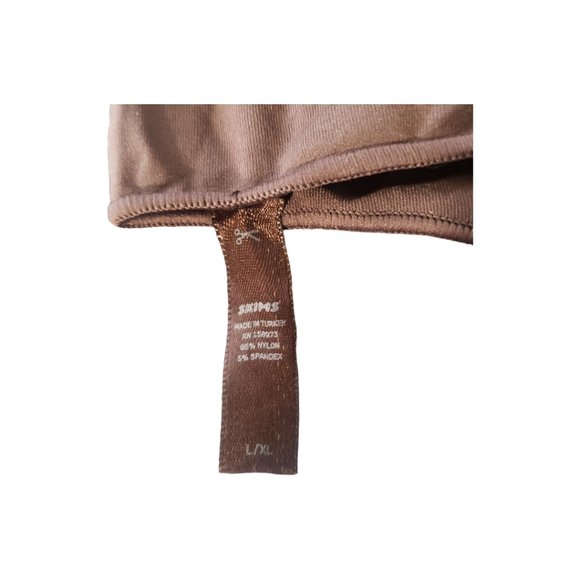 CT759 Skims NWOT Essential Crew Neck Sleeveless Bodysuit Thong Jasper L/XL - Picture 4 of 4